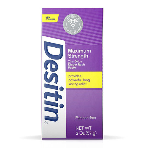 Desitin Maximum Strength Zinc Oxide Diaper Rash Paste - 2 Oz